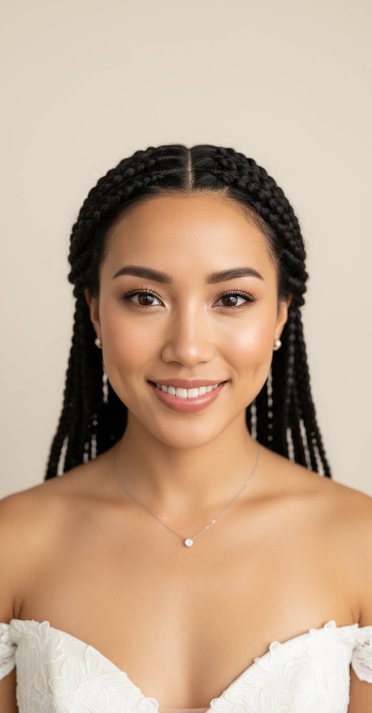 After Jumbo Box Braids